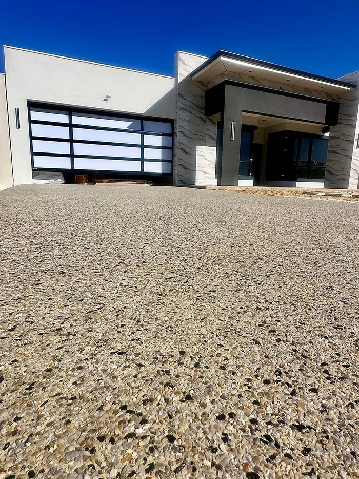 Exposed aggregate path, Perth metro