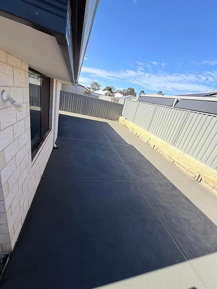 Grey concrete outdoor area, Perth metro